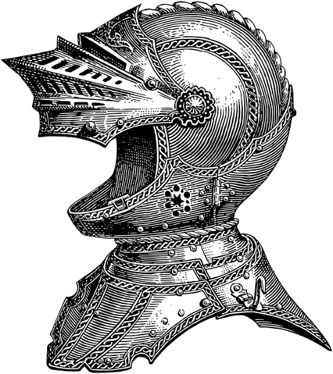 helmet-armor-protection-line-art-7258914