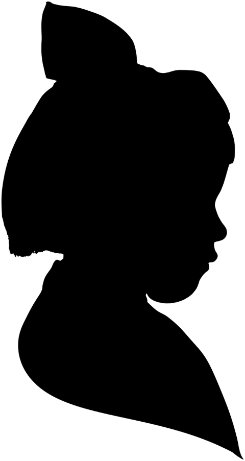 girl-head-profile-silhouette-7881639
