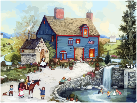 village-christmas-country-season-7464299