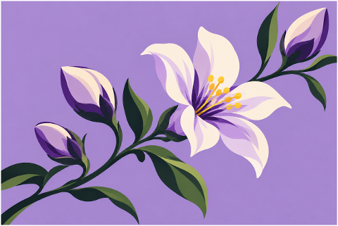 white-lily-botanical-illustration-10511394