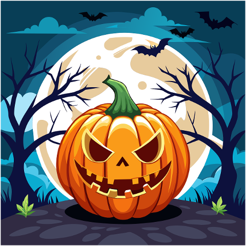 ai-generated-pumpkin-scary-pumpkin-8723053