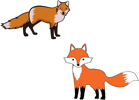foxes-animals-cartoon-clip-art-7846270