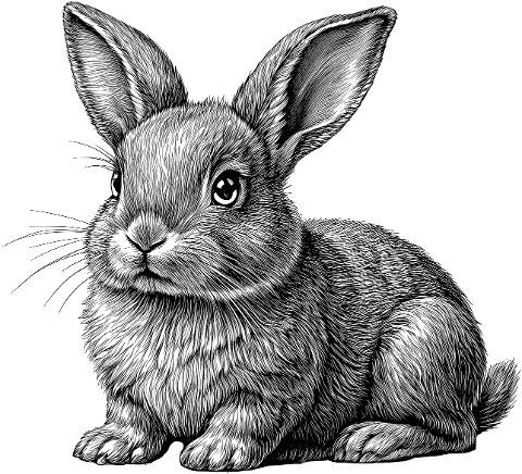 animal-bunny-rabbit-line-art-pet-8940566