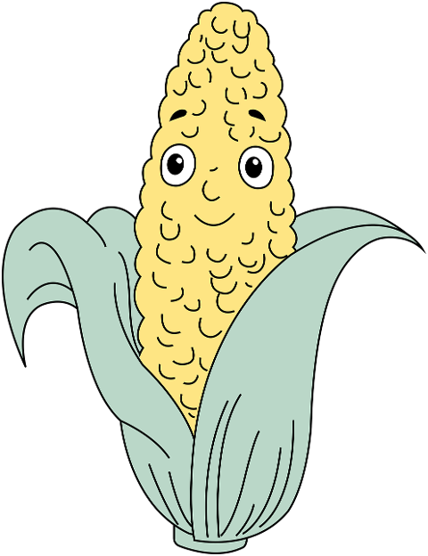 harvest-corn-drawing-sketch-cutout-6827207
