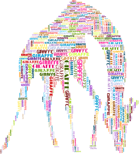 giraffe-animal-typography-8584272