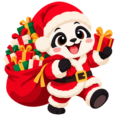 christmas-panda-santa-claus-10492665