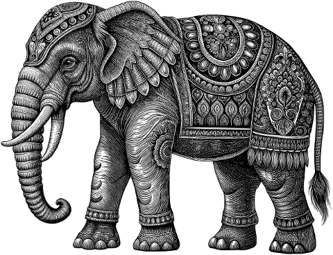 elephant-animal-floral-flourish-9771188