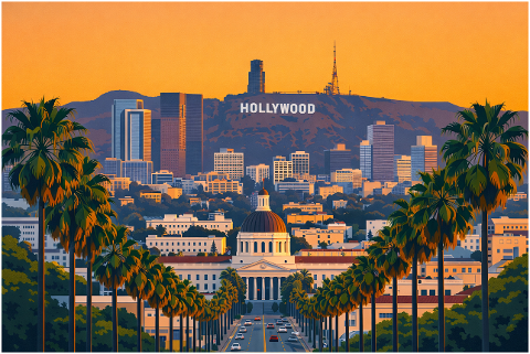 los-angeles-skyline-sunset-10175155