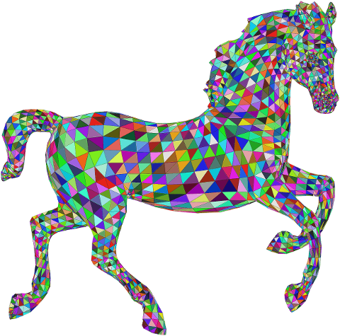 horse-animal-low-poly-geometric-8005679