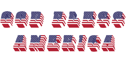 god-bless-america-typography-3d-8863906