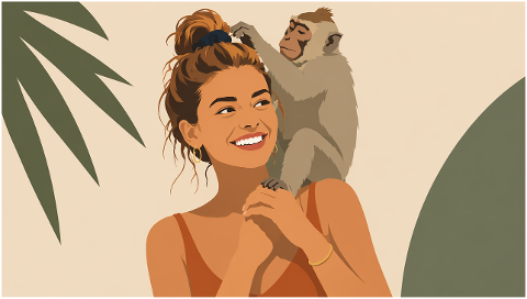 woman-monkey-travel-wildlife-10236832