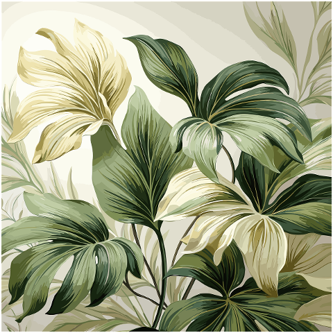 ai-generated-leaves-bush-green-8201402