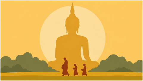 buddha-meditation-monks-10249282