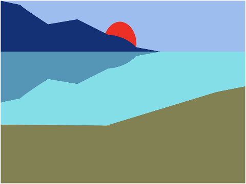 mountain-ocean-sunset-nature-7434158