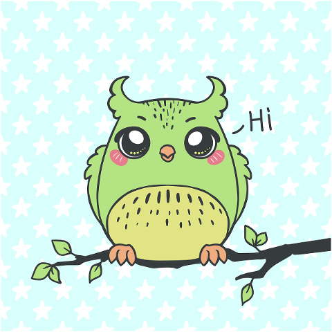 owl-bird-branch-animals-character-4087984