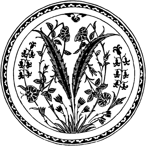 vintage-decor-plate-flower-leaf-4925696