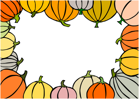 pumpkin-frame-border-edge-5621752