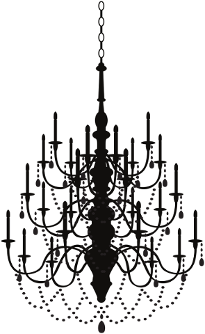 chandelier-silhouette-light-4884379