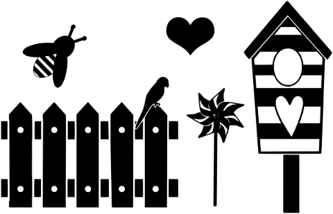 garden-silhouettes-gardening-fence-4900834
