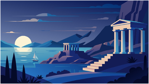 ai-generated-greece-greek-buildings-9049850