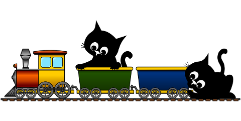 train-cat-kitten-black-cat-feline-8930847