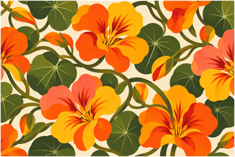 nasturtium-orange-flowers-10508513