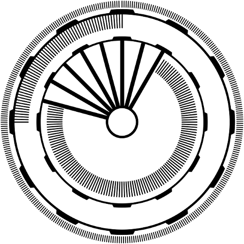 art-circle-rings-tick-marks-7147658