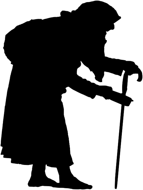 elderly-woman-silhouette-8077913