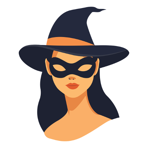 girl-mask-hat-halloween-woman-9058018