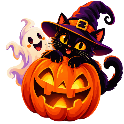 halloween-black-cat-ghost-pumpkin-10490726