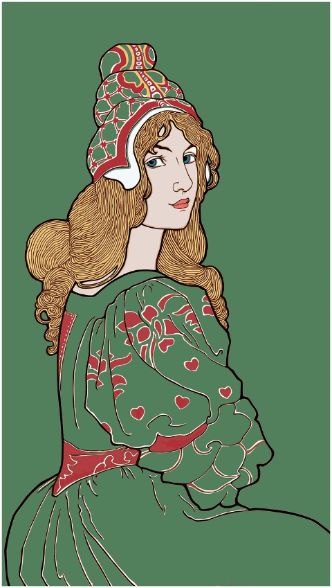 young-woman-art-nouveau-8117919