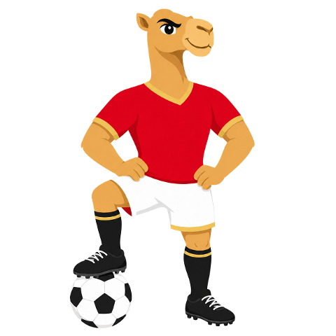 camel-dromedary-football-mascot-10326416