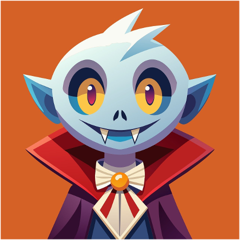 ai-generated-vampire-cute-smile-8780767