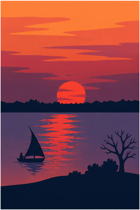 sunset-silhouette-beach-sea-10231148