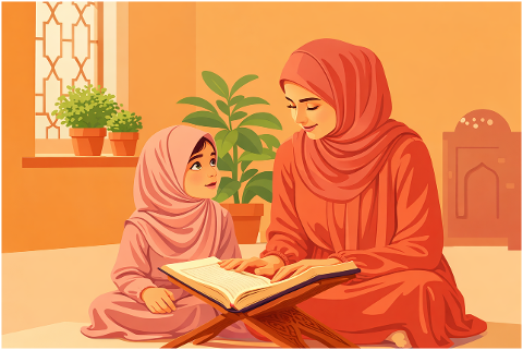 muslim-women-mother-and-daughter-10165144