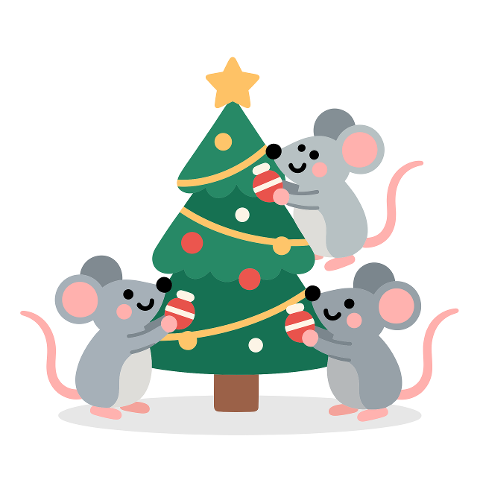 mouse-mice-cute-mice-christmas-tree-9991962