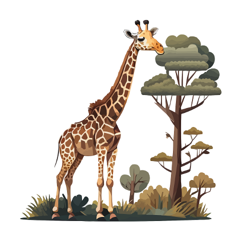 giraffe-tree-safari-forest-8059010