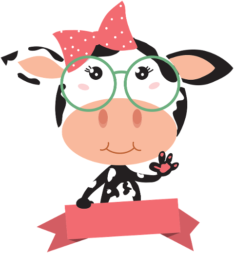 cow-cartoon-cute-hello-welcome-7411494