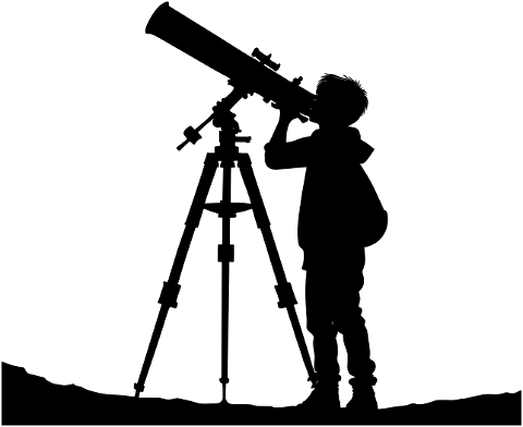 boy-telescope-silhouette-astronomy-8678052