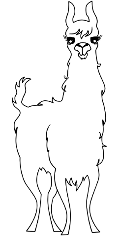 llama-outline-line-art-drawing-5673041
