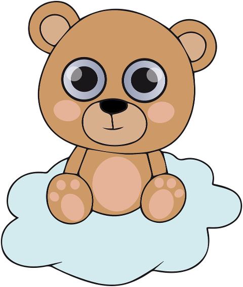 teddy-bear-childhood-drawing-6831922