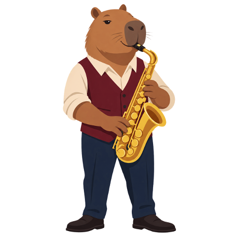capybara-saxophone-jazz-musician-10478031