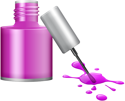 nail-polish-pink-splash-spill-4869506