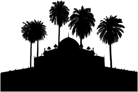 humayun-s-tomb-palm-trees-silhouette-5767903