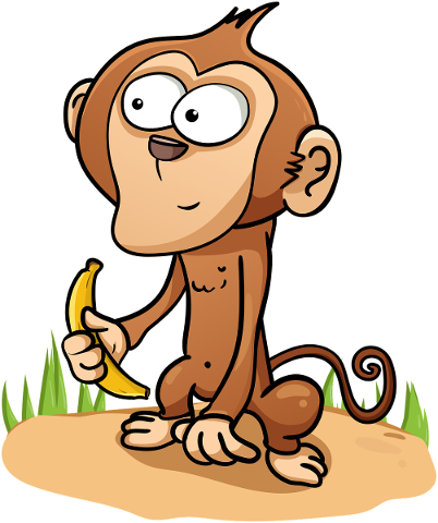 monkey-marmoset-banana-chimpanzee-4698962