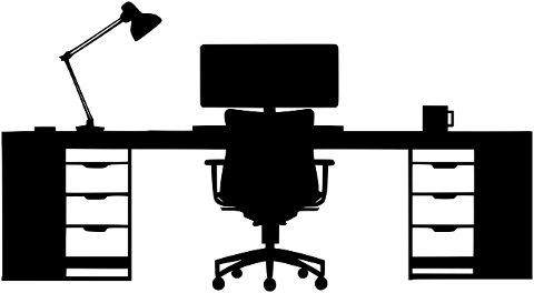 office-desk-silhouette-business-8681307
