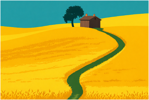 vector-illustration-landscape-rural-10154642