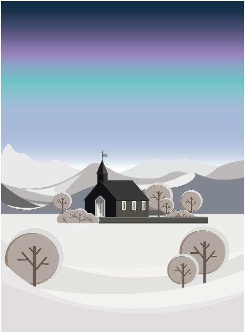 night-north-shine-snow-norway-7130914
