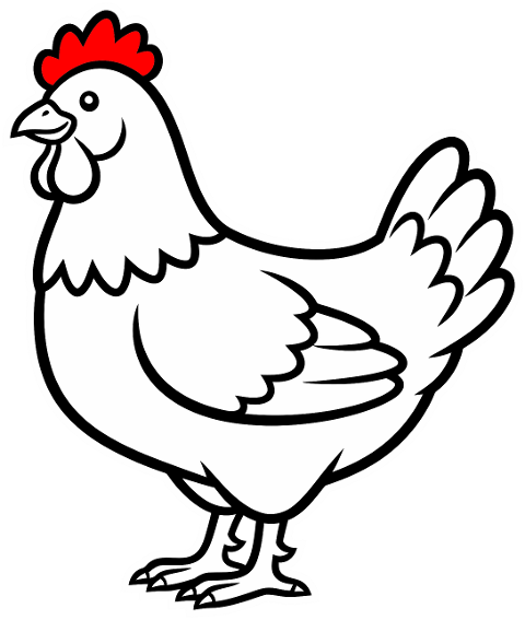 chicken-farm-animal-cartoon-outline-9925385