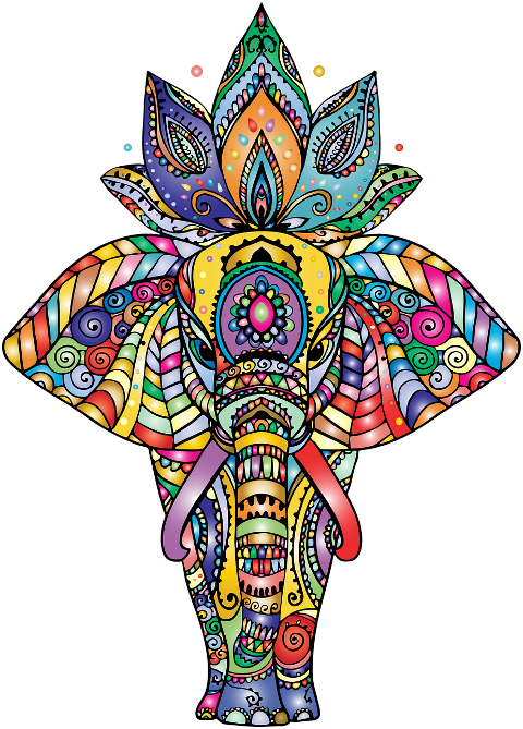 elephant-animal-pachyderm-zentangle-8678098